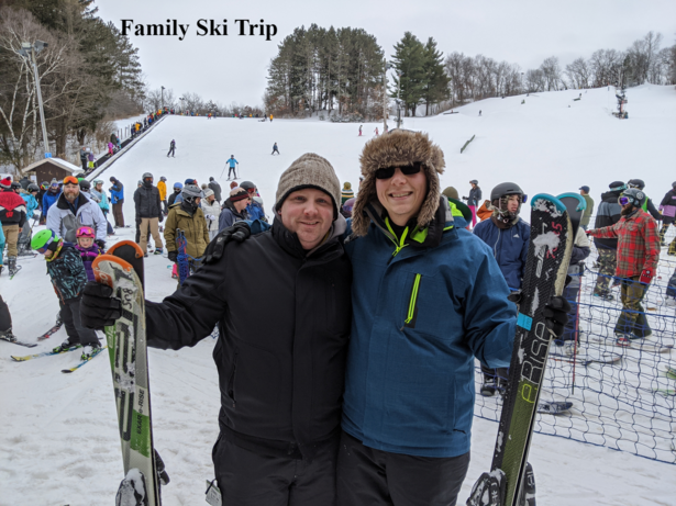 Adoption Photo Family Ski Trip- Jake and JB