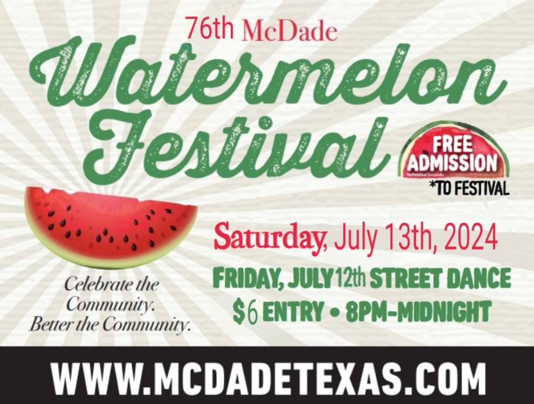 McDade Watermelon Festival