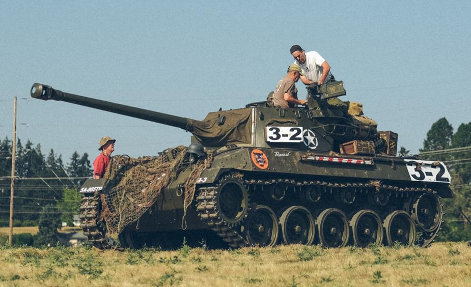 M10 Tank Destroyer "Hellcat" in WW2