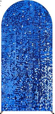 Bluer Sequin Chiara Backdrop Arch Cover