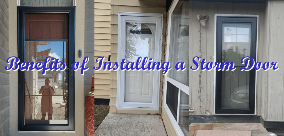 Calgary Storm Door Installation