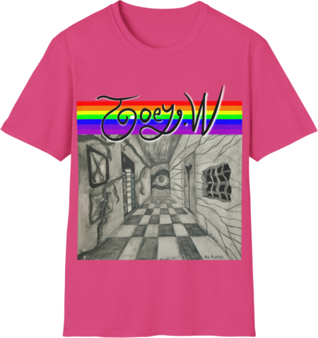 "My Reality" by Jordan (Joey) Watts. Unisex Softstyle T-Shirt