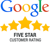 google 5 star rating