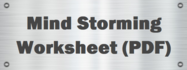 Mind Storming Worksheet (PDF)