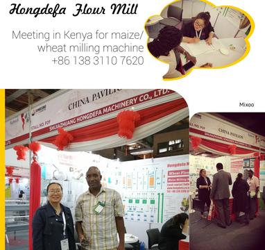 Hongdefa flour mill machine in KICC
