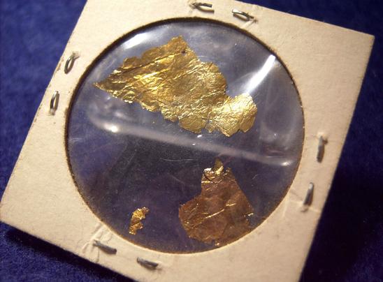 GOLD leaf - ex J and E Greene - unknown location