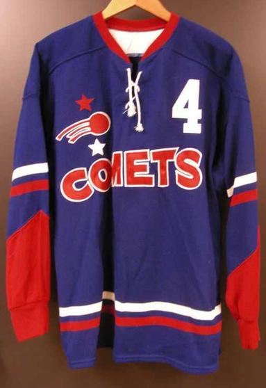 Comets Black Hockey Jersey