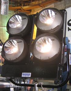 RP64 Par64 LED replacement lamp lamps in Maxi-Brute no burns