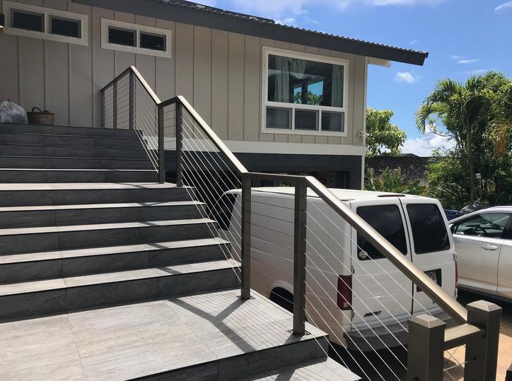 cable railing Honolulu, Aluminum Railing System Hawaii,Cable railing Hawaii, Aluminum Cable railing Oahu, Cable railing Honolulu, cable railing