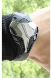 Red Sun Space Inspired Quartz Alien Sports Watch Outdoor LED Digital wristwatch Silicone Bracelet Casual Cool For Children Luminous
