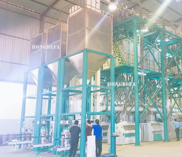 150ton to 300ton corn flour milling machines