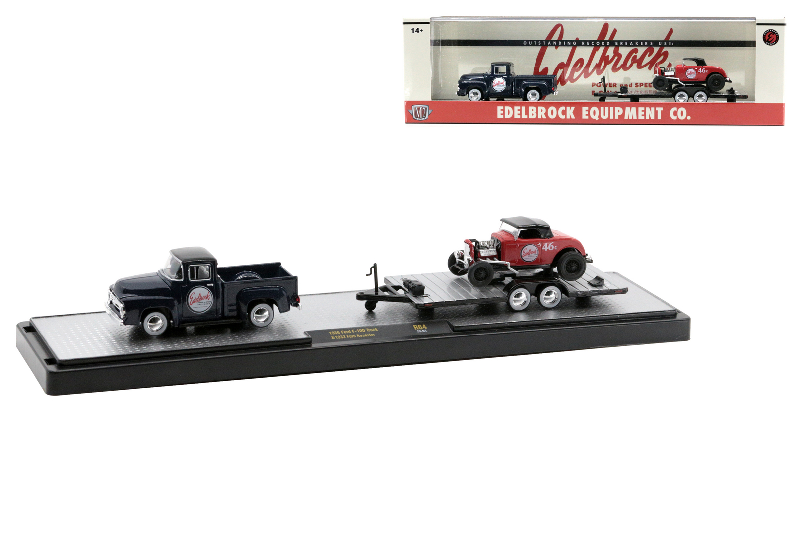 1/64 M2マシーン 1958 Ford F-100 Truck 「EDELBROCK」& 1932