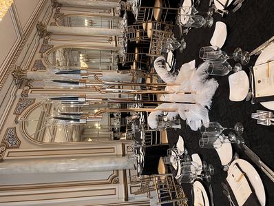 candelabra centerpiece for rent happy new year