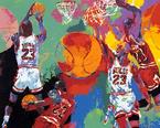 LeRoy Neiman Michael Jordan