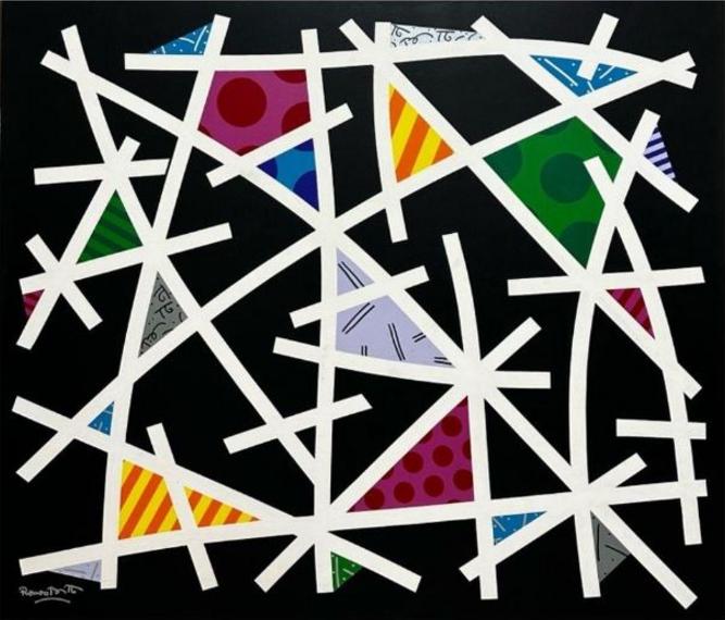 Romero Britto Night Landscape