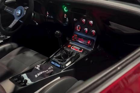 C3 Corvette console