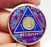 Custom Coin Series for AA Sobriety Alcholics Anonymous Birthday, Sobriety Inspired by Bex Coin Minting