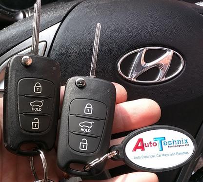 Hyundai remote key