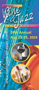 2024 Vancouver Wine & Jazz Festival Brochure