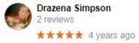 customer google review, 5 stars