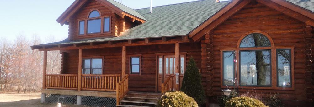 Log Home repair log home restoration log home maintenance