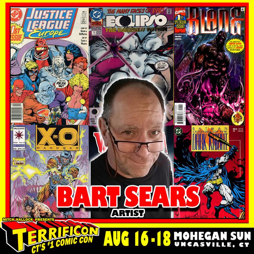 COMIC BOOK CREATOR GUESTS for TERRIFICON CONNECTICUT'S Comic Con at