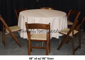 rental table rental chair rental linen