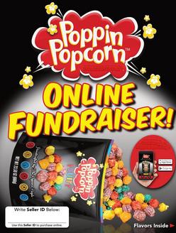 Poppin Popcorn Online Popcorn Fundraiser