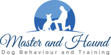 Master and hound, in home training, dog training, ndtf, dog trainer, puppy training