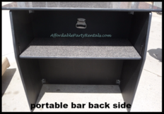 event rental portable bar