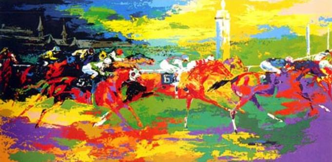 LeRoy Neiman The Kentucky Derby