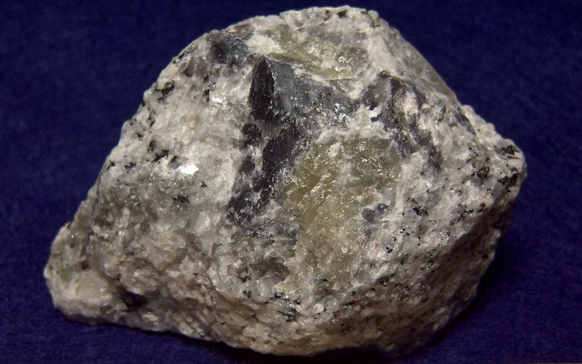 fluorescent SCAPOLITE, CORUNDUM SAPPHIRE, PLAGIOCLASE ALBITE ANORTHITE, BIOTITE -York River area, Dungannon Township, Hastings County, Ontario, Canada - for sale