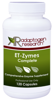 Adaptogen Research ET-Zymes Complete -120 Capsules