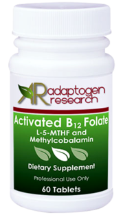 Adaptogen Research, Activated B12 Folate