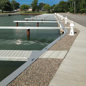 RGC docks in Wisconsin, dock for sale, dock systems, aluminum dock