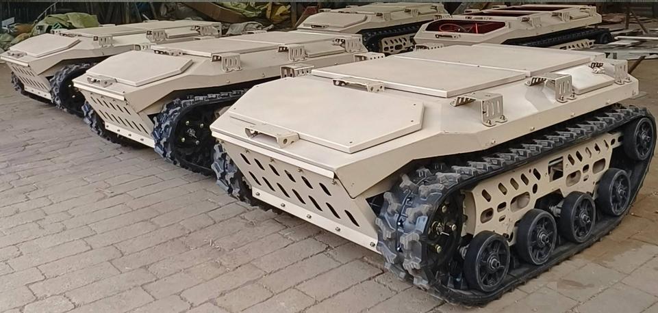 heavy duty tracked robot RC tank chassis