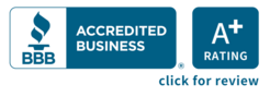 Better Business Bureau A+ Accredited Business Seal