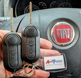 Fiat Doblo van replacement remote flip keys