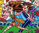 Romero Britto Freedom of Love