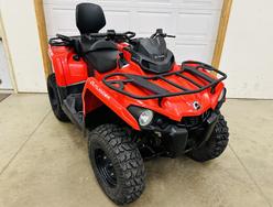 Outlander Max 450 EFI Legal 2 Passenger ATV 2 Up NEW TIRES