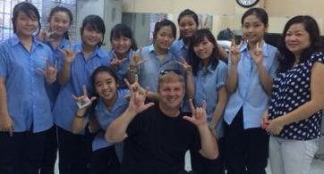 Our international visit to a Deaf school in Vietnam.