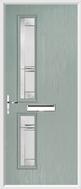 2 Square Composite Door Regal Corenet glass