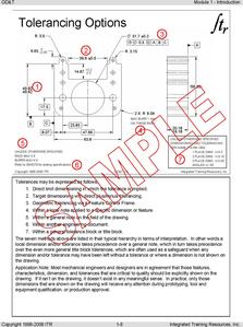 ITR GD&T Sample Module