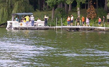 Public docks, Sylvan Lake, Indiana