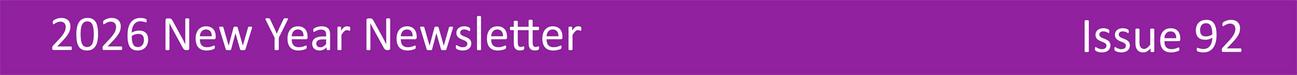 2026 New Year Newsletter