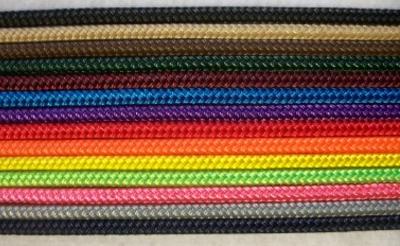 About the Rope - Double Braid Polyester Rope and Stiff Halter Cord