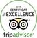 trip advisor certificate of excellence