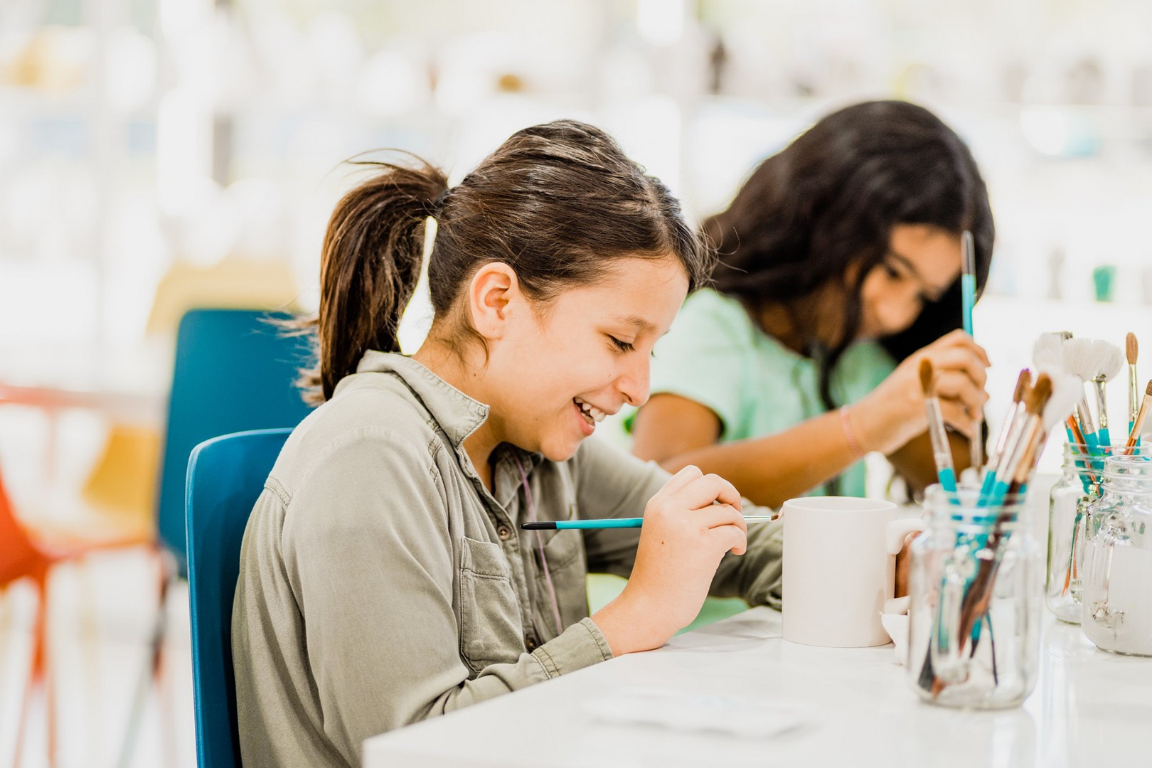 Paint a Piece Pottery Painting in Memphis Kids Parties in Memphis