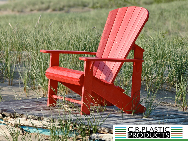 Red plastic adirondack chairs deals ace hardware