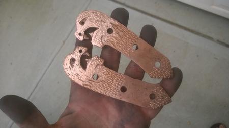 DIY Viking Dragon Head Shipwreck Knife. www.DIYeasycrafts.com